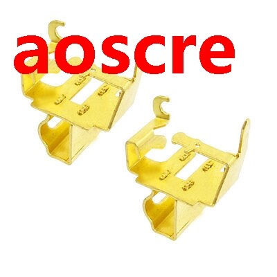 Replacement Gold Tone Metal Carbon Brush Holders for Makita