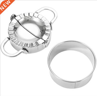 2PCS Stainless Steel Dumpling Maker Manual Ravioli Mold Dura