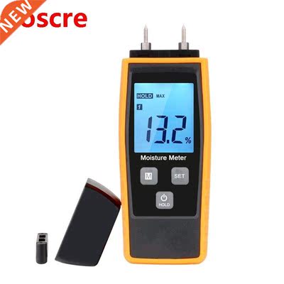 0-80% Wood Moisture Tester DC Resistance Probe Type Digital