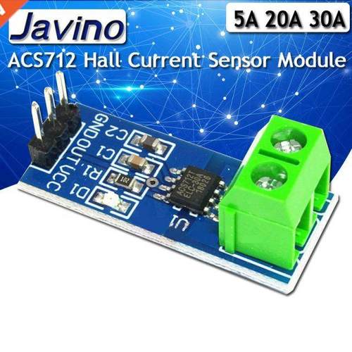 5A 20A 30A Hall Current Sensor Module ACS712 model for ardui