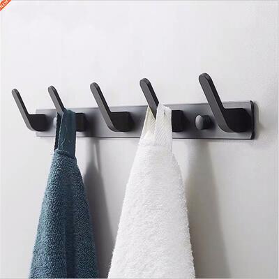 Towel Hook Bathroom Acces Shelf Clothes Hanger Hook Black Be