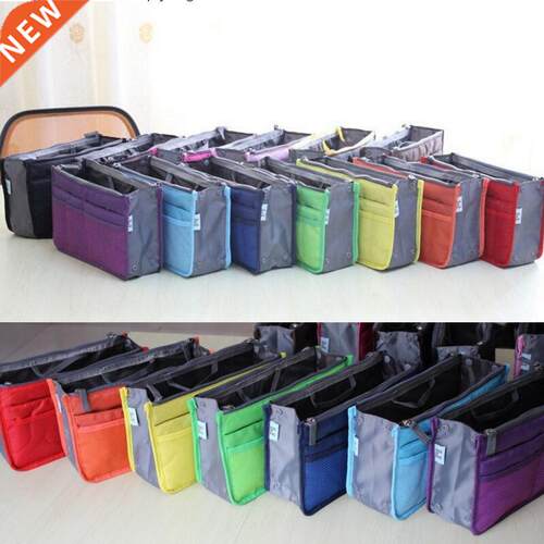 New Fashion Ladies Zipper Small Bag Women's Cosmetic Org