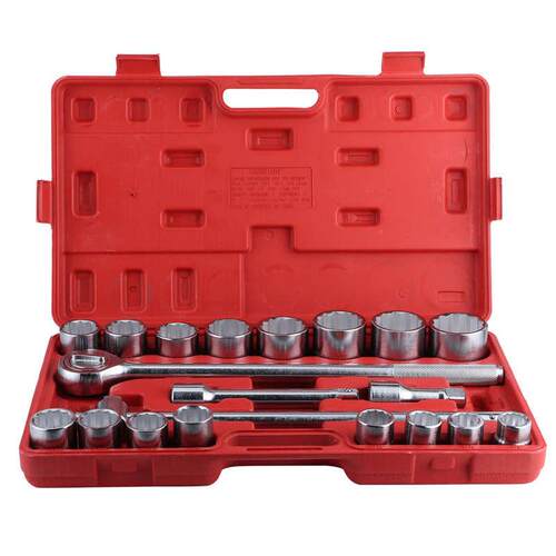 21pcs 3/4'' Standard Drive Socket Wrench Spanner Set