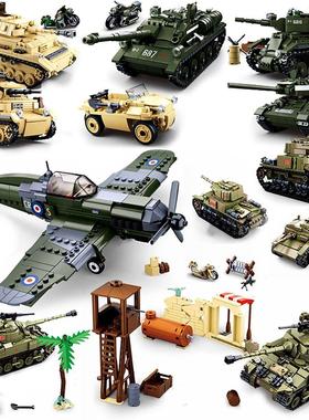 WW2 Battle of El Alamein German British Building Blocks Kit