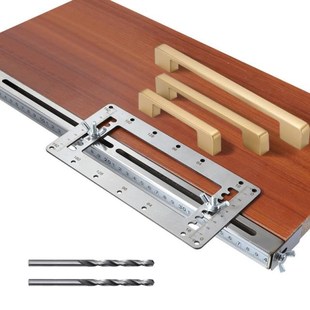 Handle Punch Locator Woodworking Installation Furniture Clos