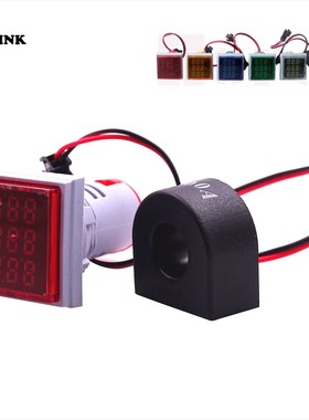 3 in 1 Digital Voltmeter Ammeter HZ Hertz Frequency Meter AC