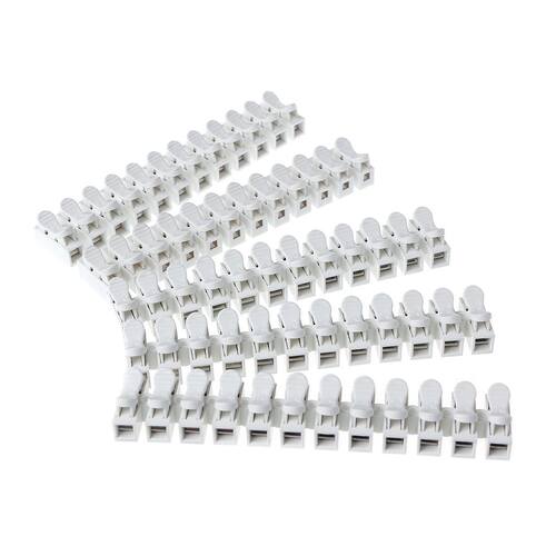 5 Pcs 12p LED Strip Light Spring Wire Connector Splice L18 C