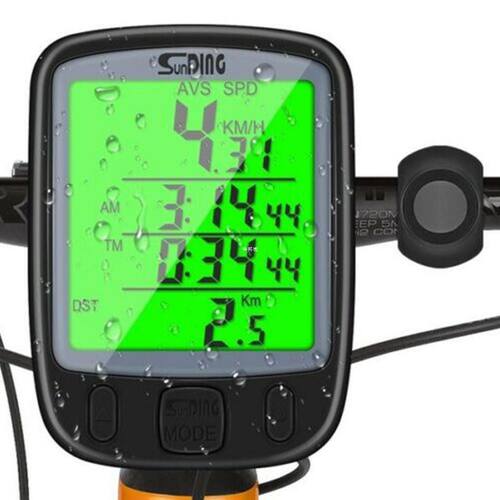 Bike Speedometer Odometer LCD Display Digital Cycling Comput