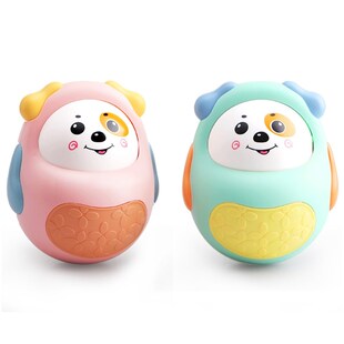 Cartoon Lightweight Tumbler Active Face Puppy Bell Rattle So