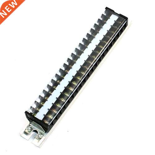 25mm DIN Rail 20 Position 660V 15A Barrier Screw Terminal St