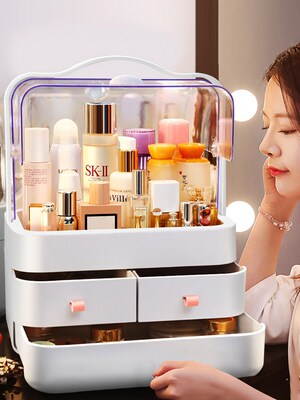 JOYBOS Makeup Organizer Cosmetics Beauty Storage Box for Gir