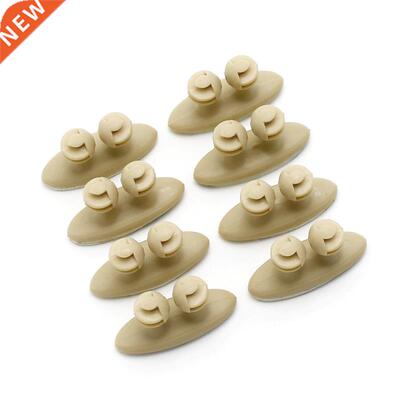 8Pcs/set Adhesive Cable Winder Car Interior Cable Earphone