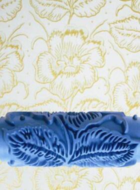3D rubber wall decorative painting roller patterned roller w