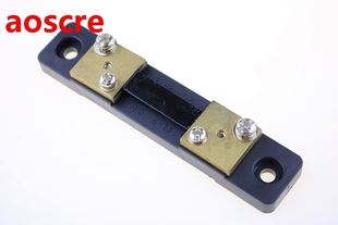 DC 50A 75mV Current Shunt Resistor Panel For Digital Amp Met