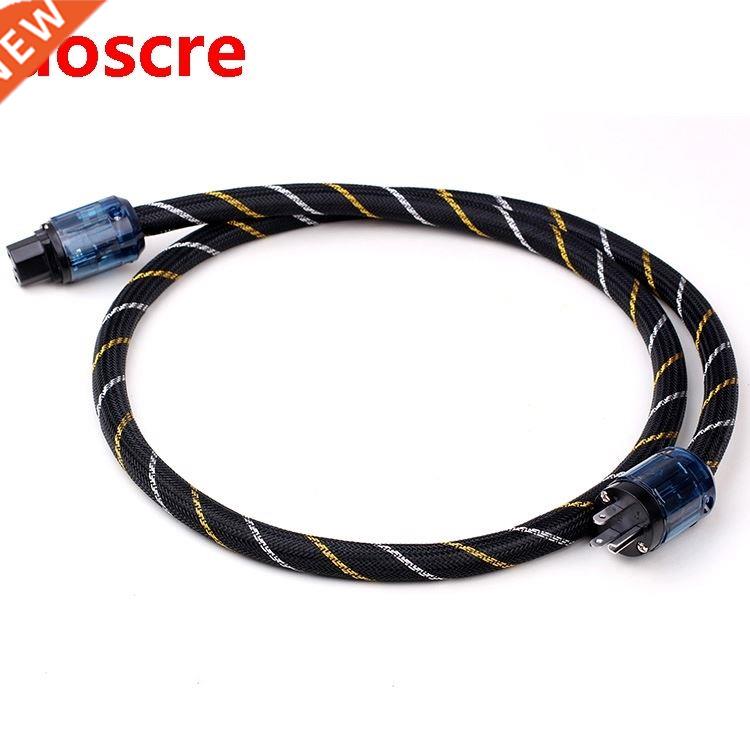 Yter 1pcs OFC Pure Copper H-End Hf Audo US Power cord ca