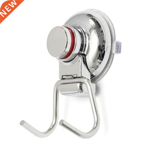 Bathroom Kitchen Stainless Steel Double Hook Strong Vacuum S