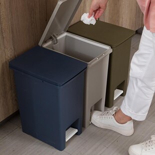 10/15L Creative Trash Can Foot Pedal Type Trash Bin Kitchen