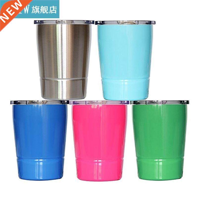 8 oz tumbler stainless steel cup double wall vacuum insulate