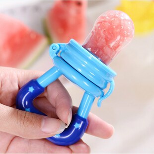 1PC Baby Teether Nipple Fruit Food Mordedor Silicona Bebe Si