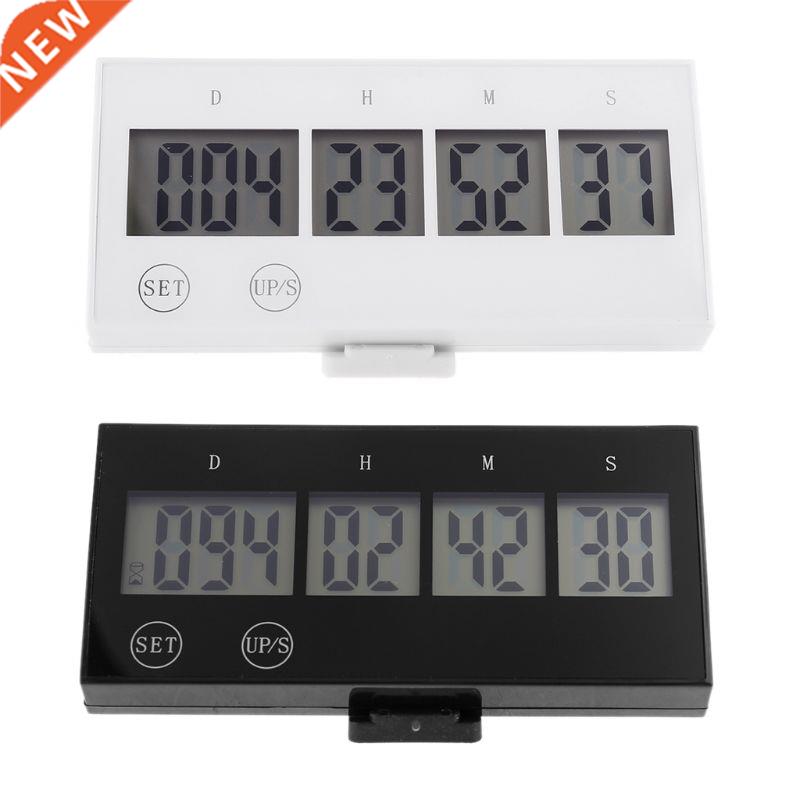 999 Days Countdown Clock LCD Digital Screen Kitchen Timer Ev