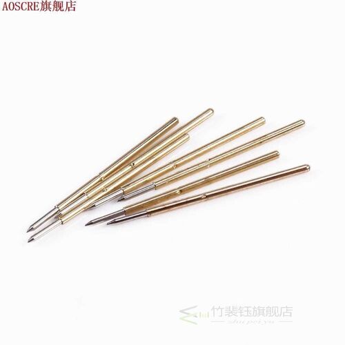 100Pcs P50-B1 Spring Test Probe Pogo Pin Dia 0.5mm Length 16