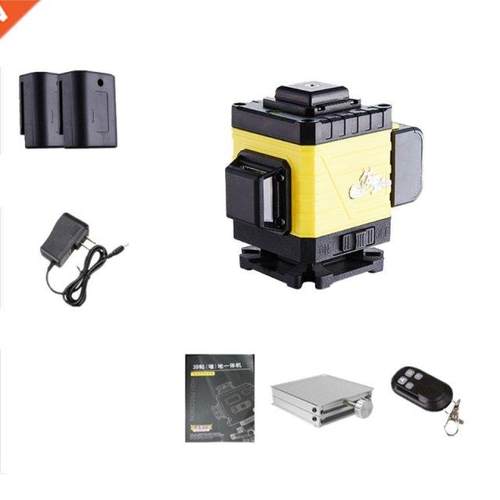 Self-Leveling La ser Level Upgrade D Green Rechargeable 8 L