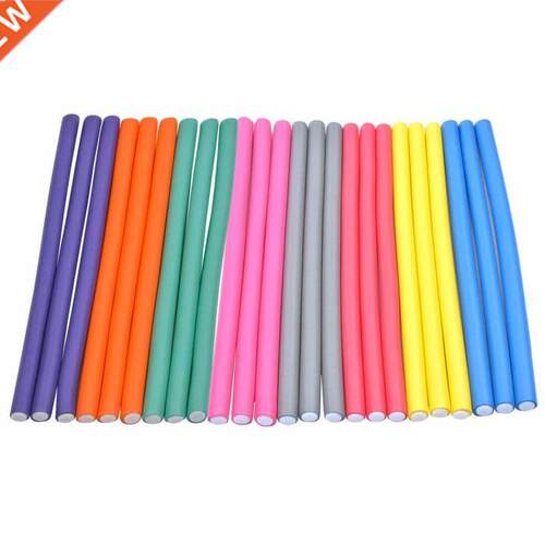 10pcs Flexible Hair Curling Rod Hair Curler Makers Soft Foam