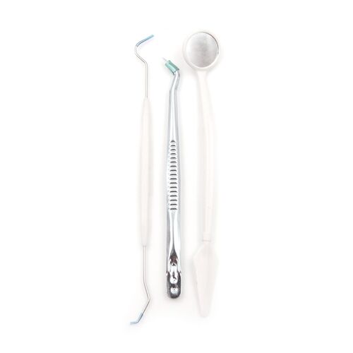 3Pcs/Lot Stainless Dental Tool Set Dentist Tooth Clean Hygie