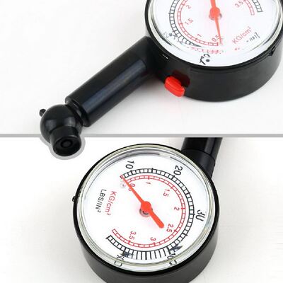New Meter Tire Pressure Gauge Auto C Bike Motor Tyre Air P