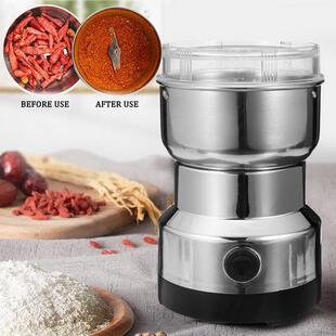 220V 150W Electric Coffee Beans Grinder Kitchen Cereals Nuts