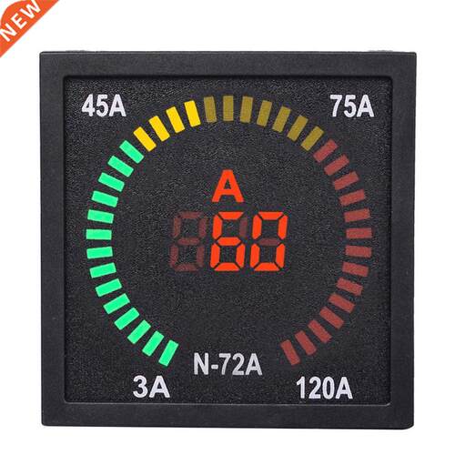 N-72A AC current signal indicator Square LED digital display