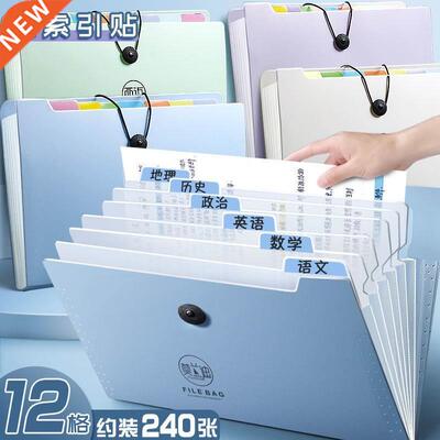 A4 Multi-layer Folder Organ Bag Transparent Insert Informati