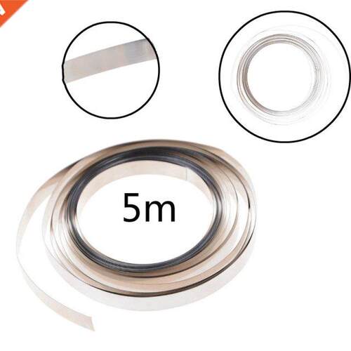 New 500cm 8mm x 0.1mm Pure Nickel Strip Tape For For 18650 A