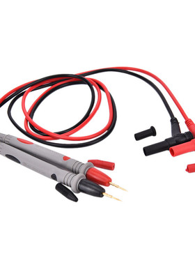 2Pcs/Set Needle Silicone Wire gold-plate Tip Probe Test Lead