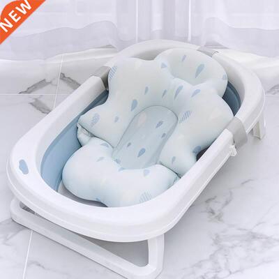 Newborn baby bath net tub suspension pad bath bed non-slip