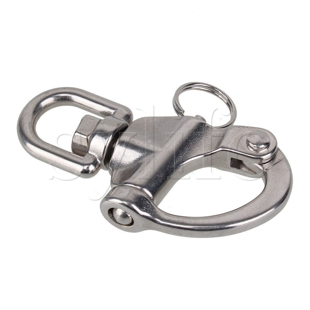 304 Stainless Steel Snap Shackle with Small Swivel Bail Mari