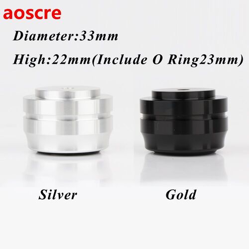 4PCS 33*22mm Feet Speaker Aluminum Alloy Amplifier Stand Spi