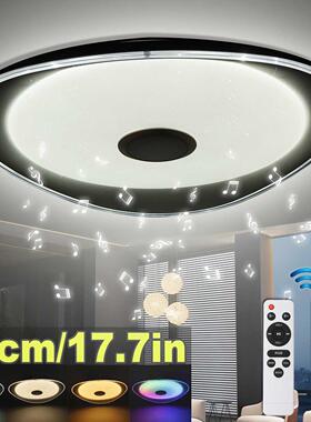 110-220V 45cm RGB LED Ceiling Lights APP bluetooth Speaker M