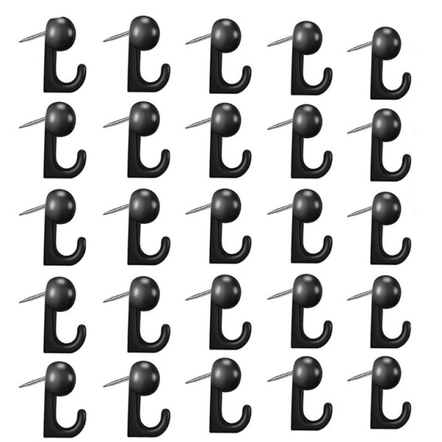 50 Pcs Creative Hook-shaped Push Pin Paper Photo Memo Docume 搬运/仓储/物流设备 其他吊具 原图主图