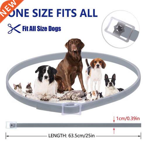 Size:38cm 62cm Optional Dog Collars Pet Dog Collar Anti Flea