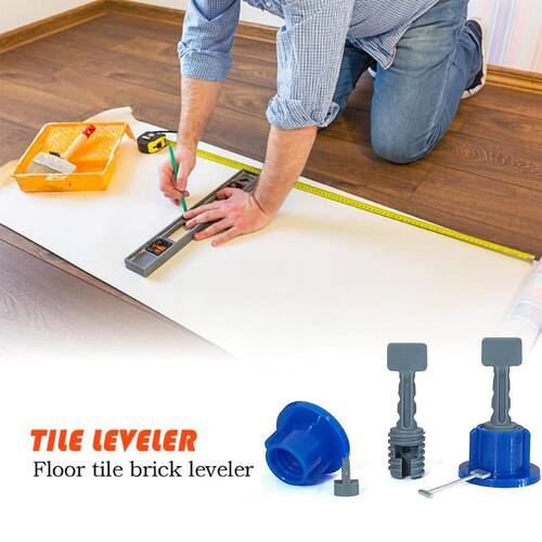 50Pcs Flat Ceramic Floor Wall Construction Tools Reusable Ti