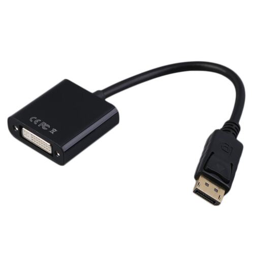 Display Port To DVI Cable Adapter Converter Male To Female