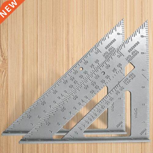 Measurement Tool Square Ruler Aluminum Alloy Speed Protracto