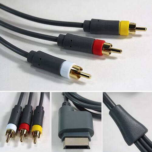 Audio Cable Wire HD TV Component Video Compatible Lightweigh