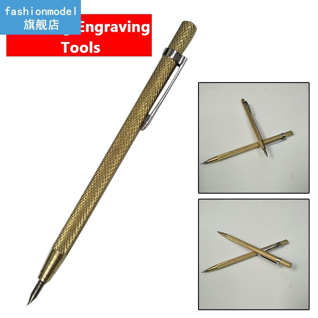 Marking Engraving Tools Tungsten Steel Tip Scriber Pen  Meta