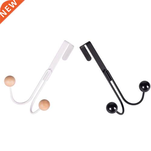 Nail-Free Wardrobe Door Back Hook Metal Craft Coat and Hat M