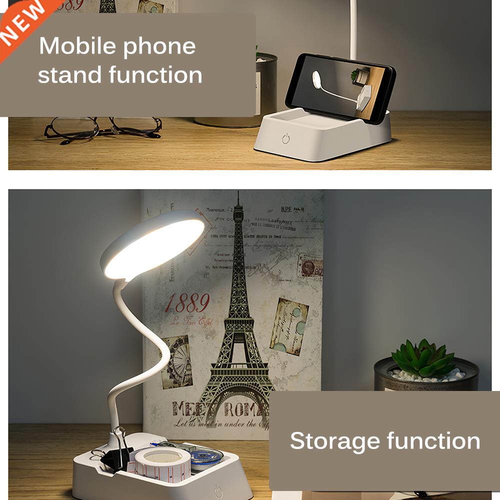Table Lamp Rechargeable Desk Lamp Study Lamp Touch Switch Mo