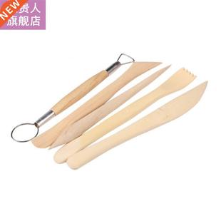 5Pcs Pottery Clay Sculpture Sculpting Carving Modelling Cera