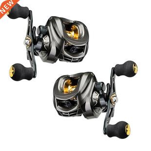 Baitcasting Fishing Reel Metal Spool Brake 18 Kg High Speed