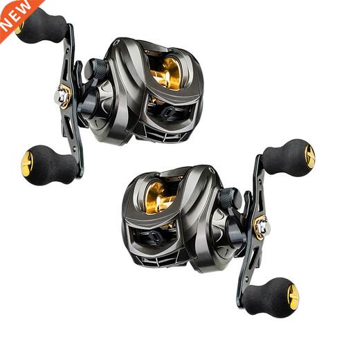 Baitcasting Fishing Reel Metal Spool Brake 18 Kg High Speed